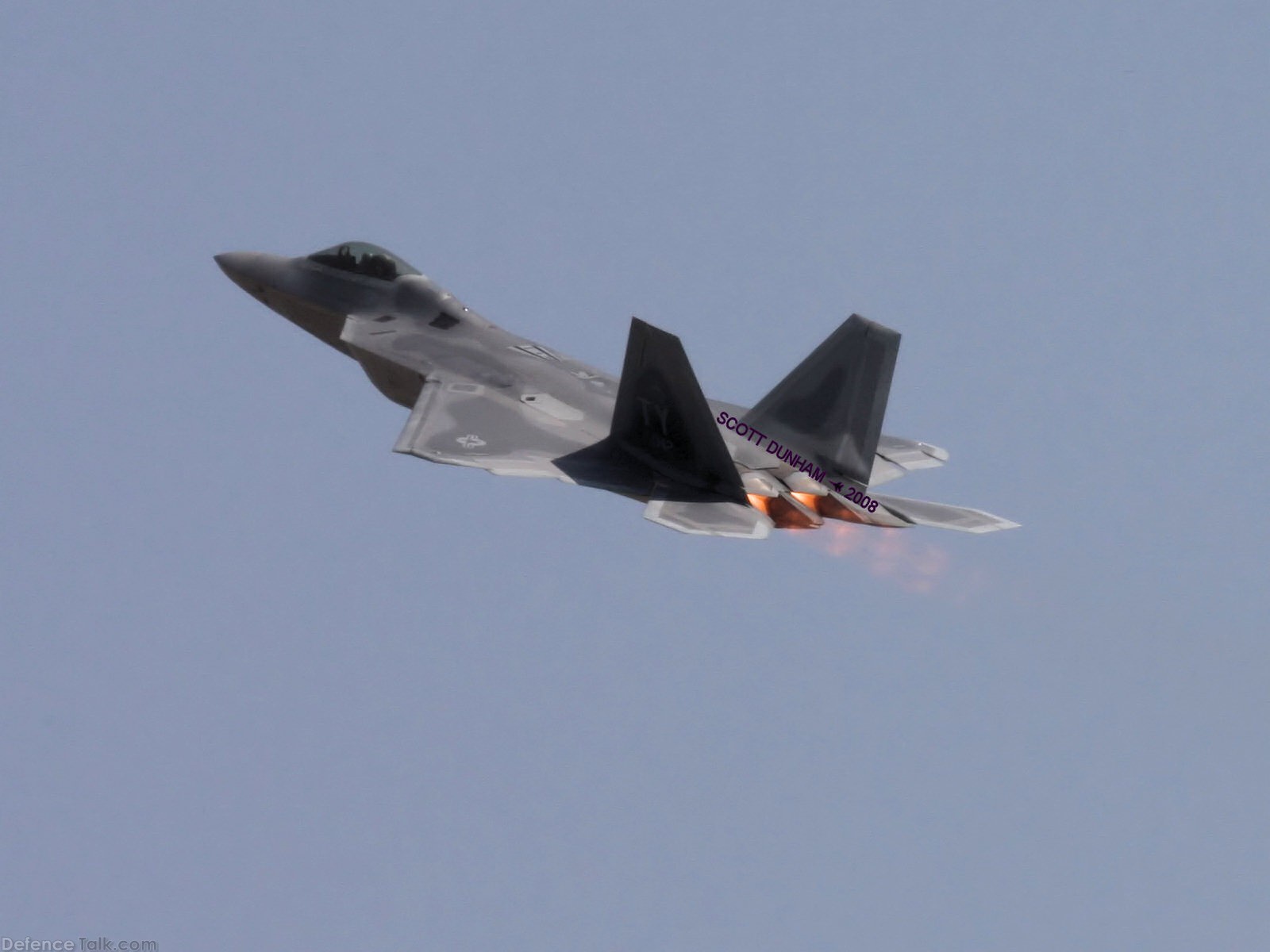 USAF F-22A Raptor Stealth Fighter