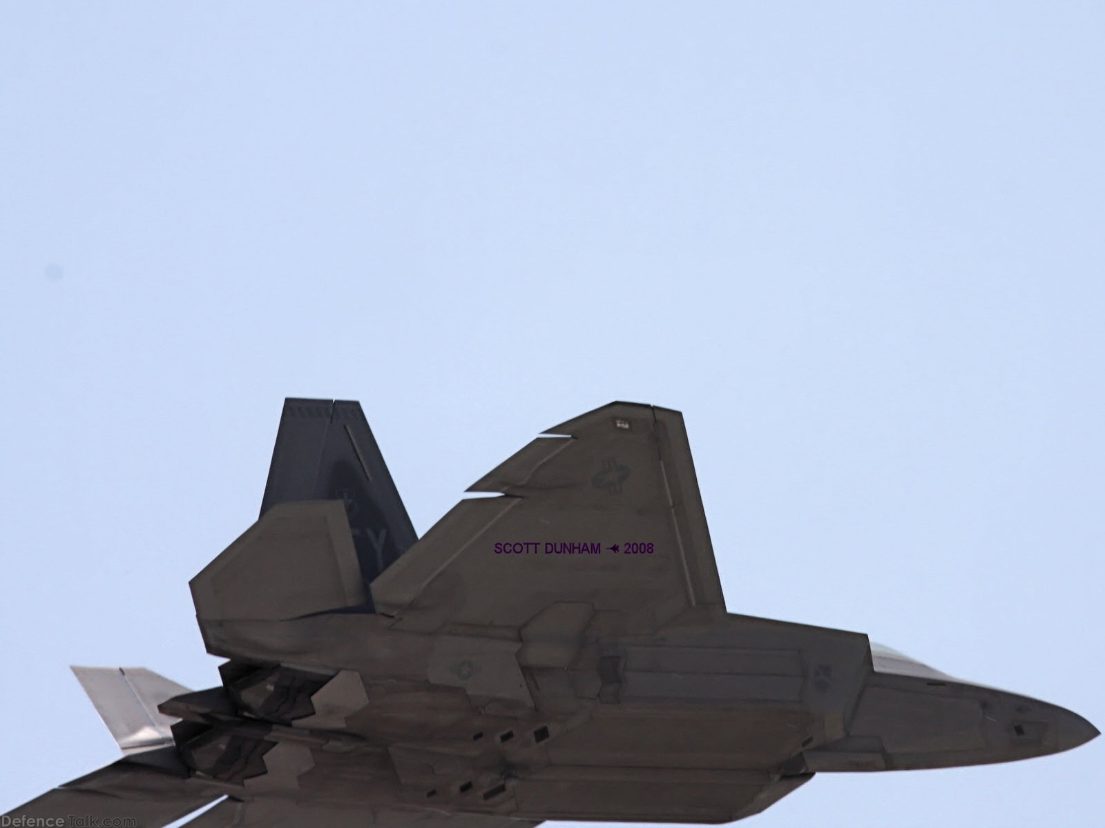 USAF F-22A Raptor Stealth Fighter