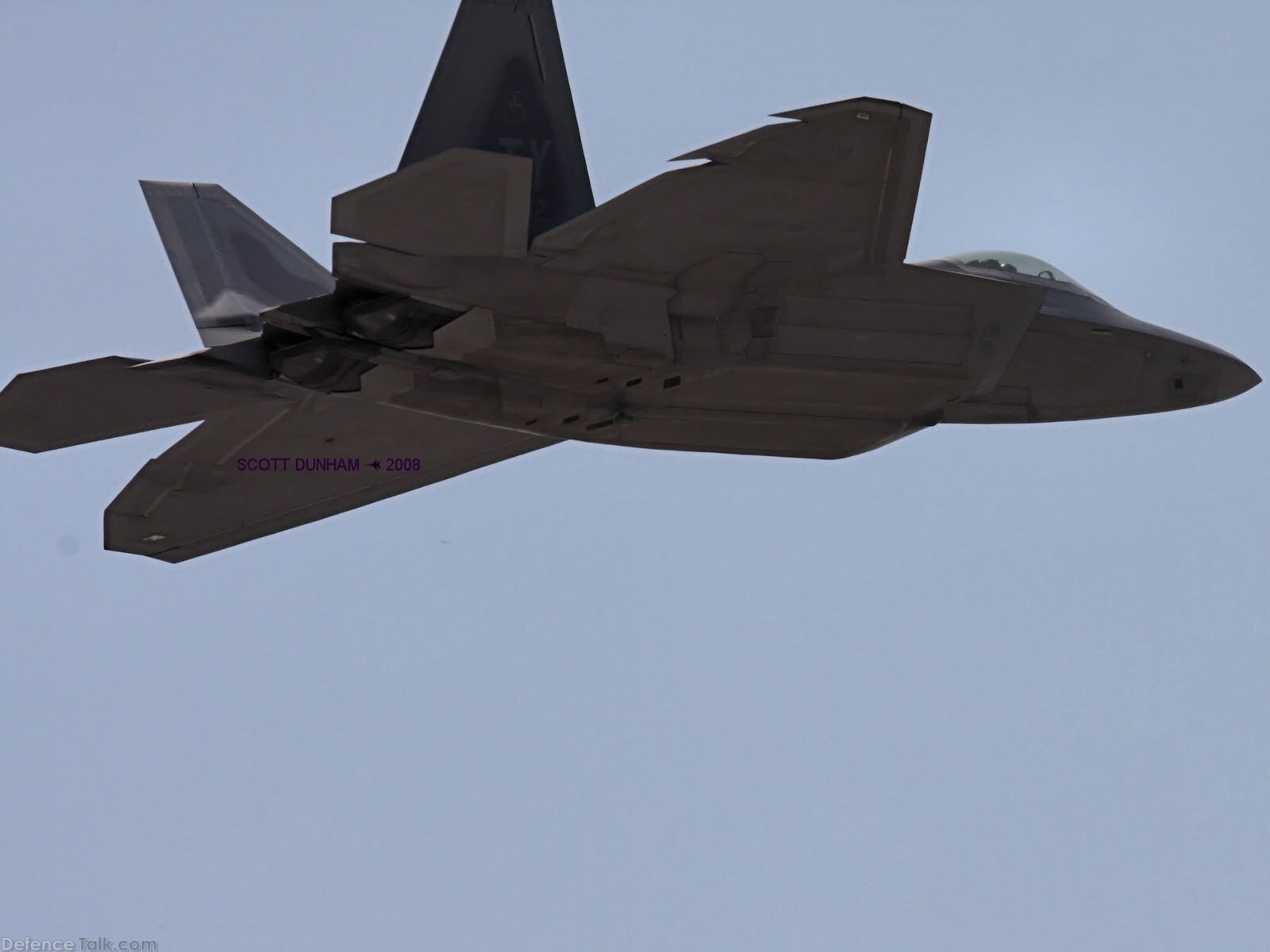 USAF F-22A Raptor Stealth Fighter