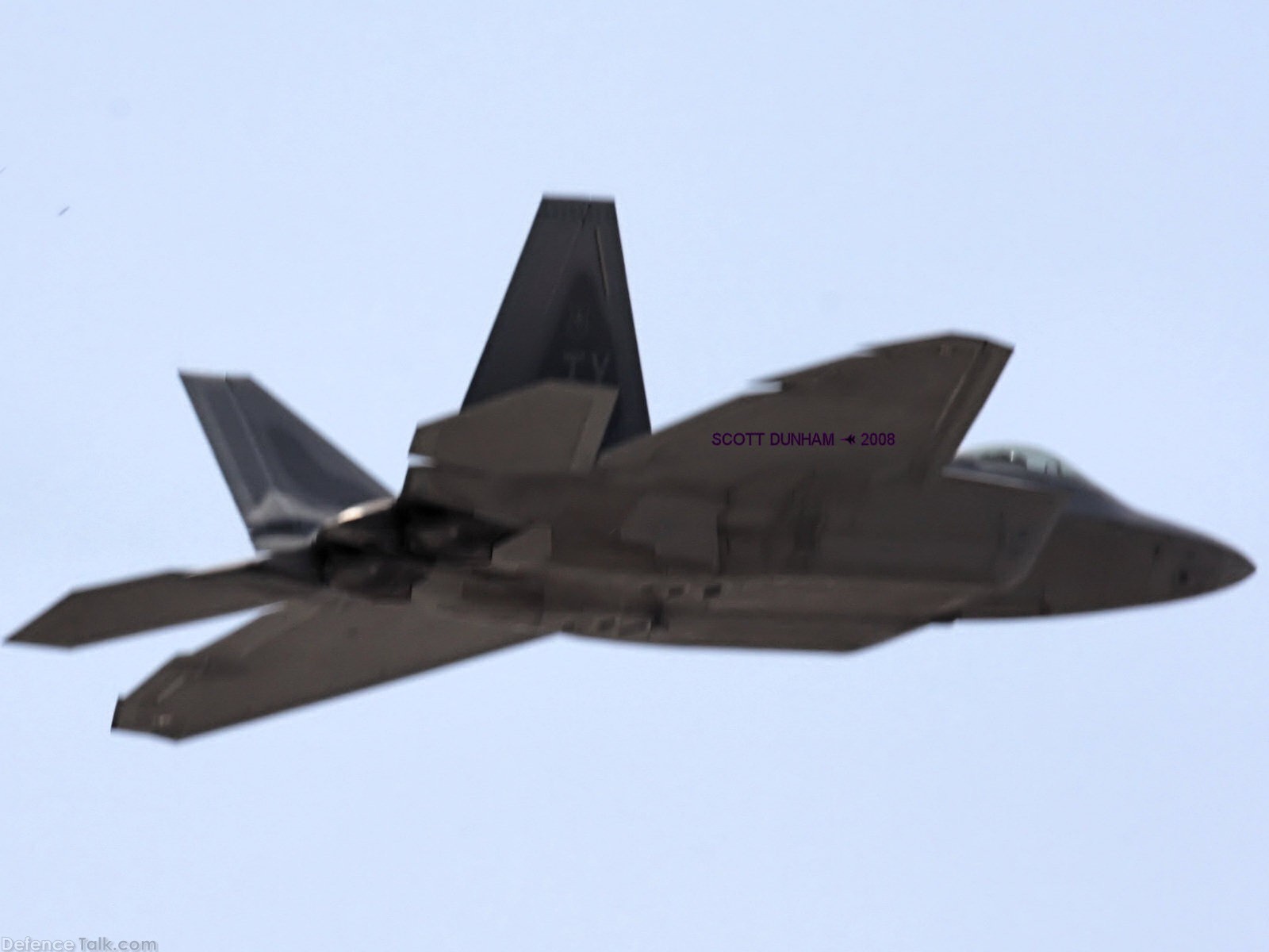 USAF F-22A Raptor Stealth Fighter