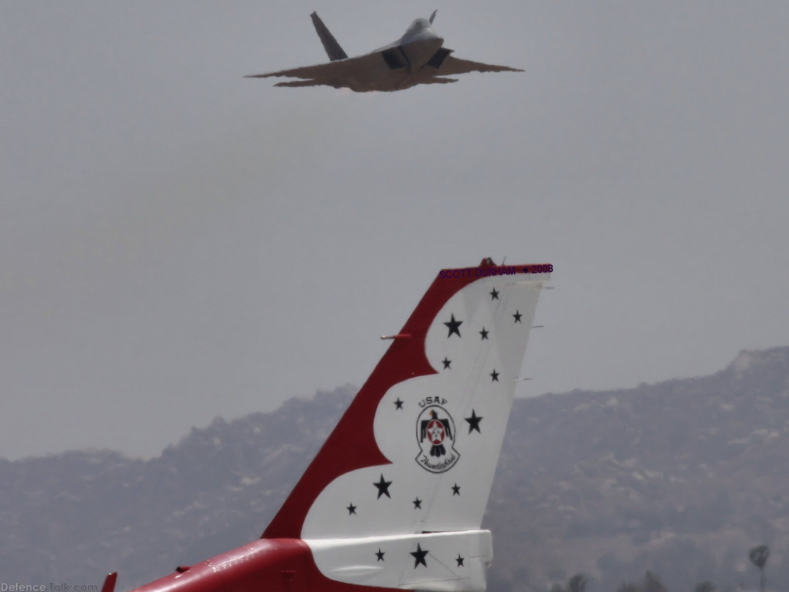 USAF F-22A Raptor Stealth Fighter