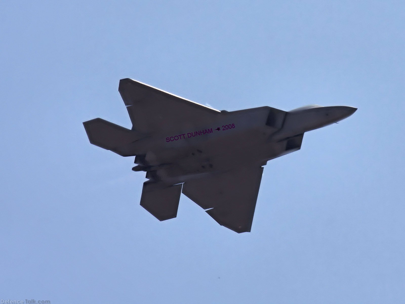 USAF F-22A Raptor Stealth Fighter