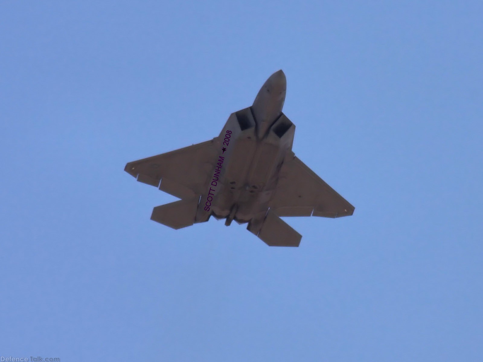 USAF F-22A Raptor Stealth Fighter