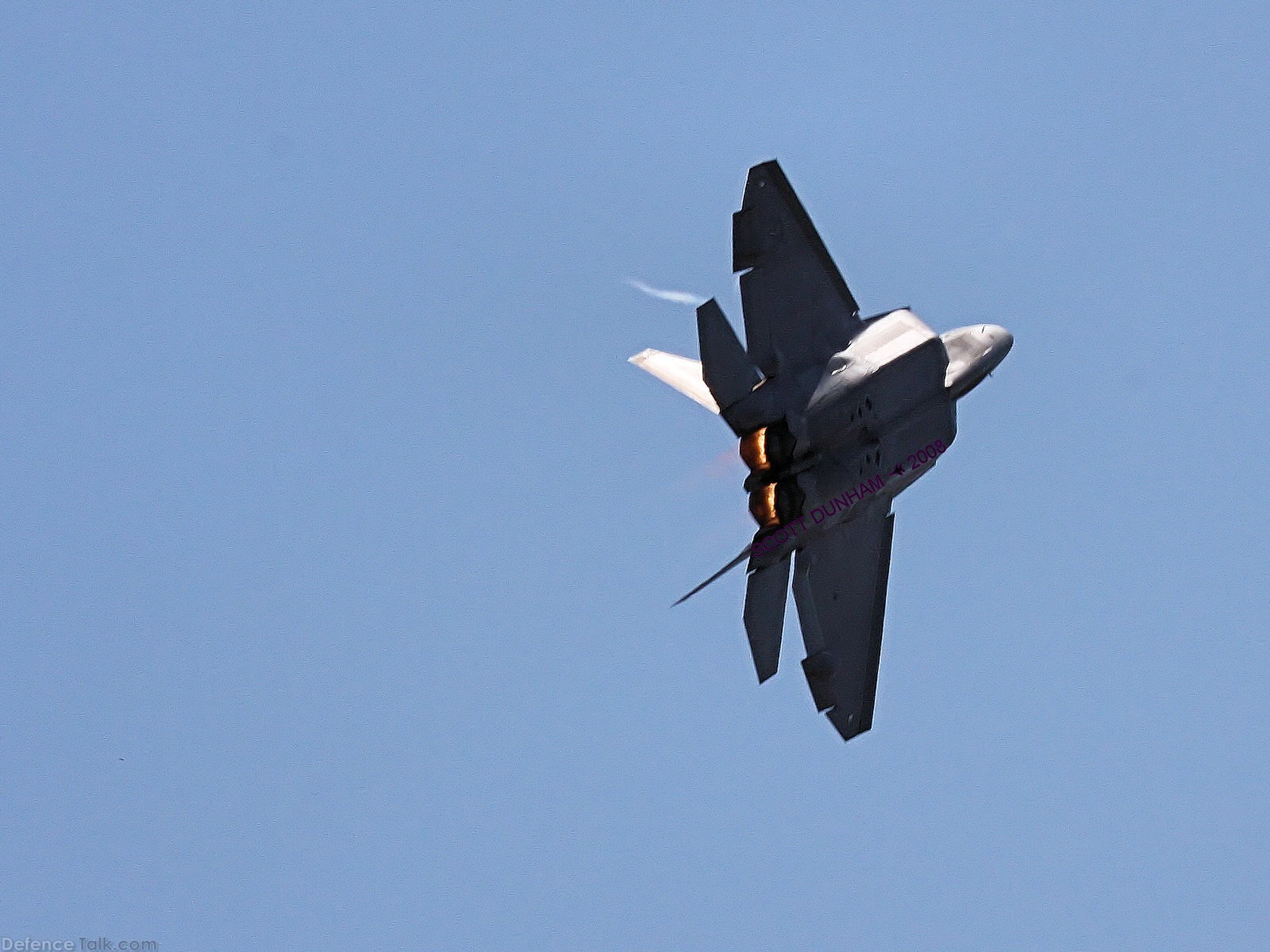 USAF F-22A Raptor Stealth Fighter