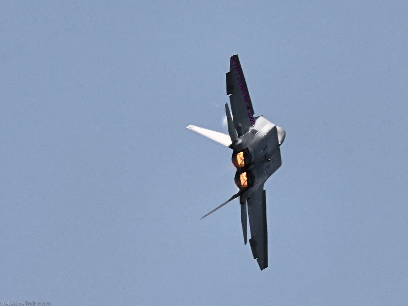 USAF F-22A Raptor Stealth Fighter