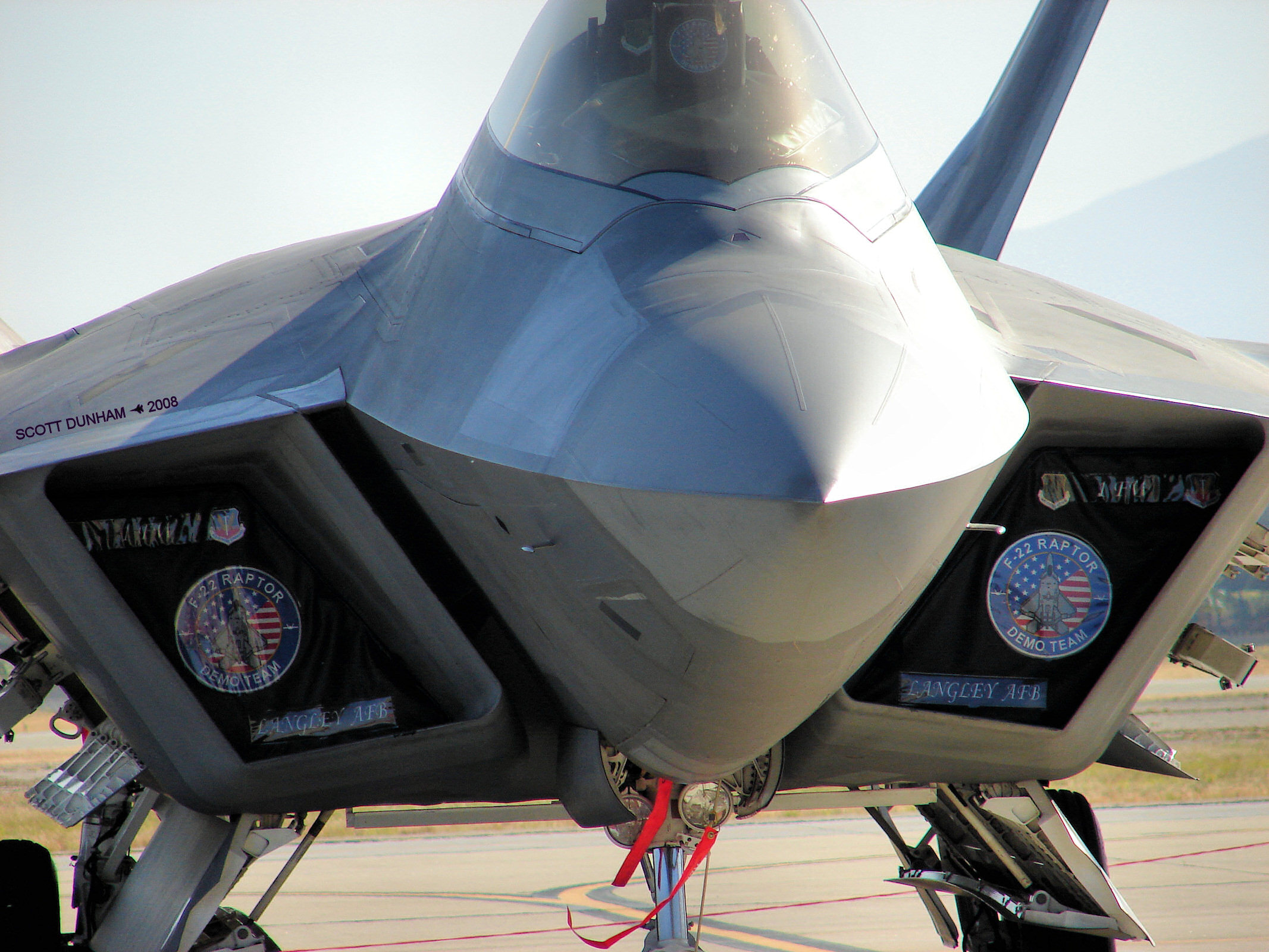 USAF F-22A Raptor Stealth Fighter