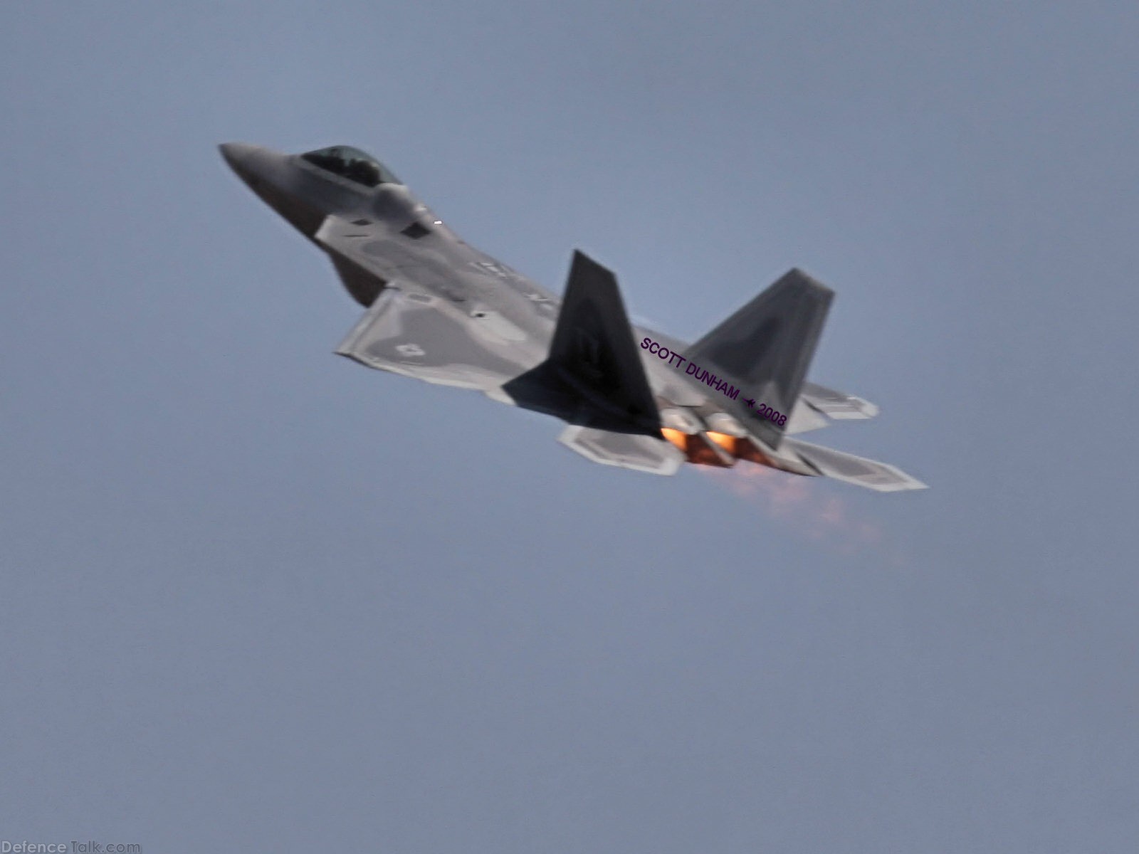 USAF F-22A Raptor Stealth Fighter