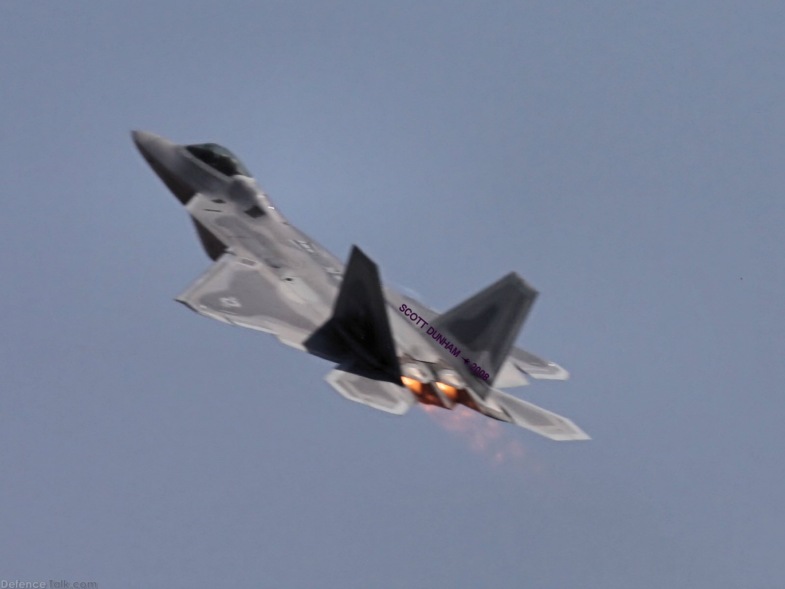 USAF F-22A Raptor Stealth Fighter