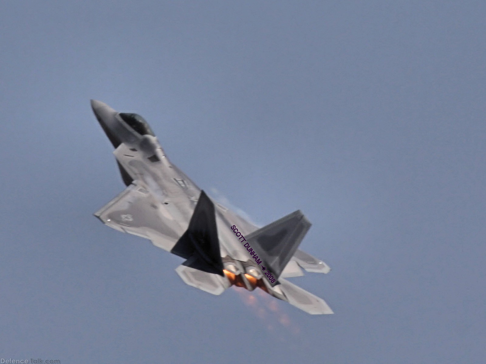 USAF F-22A Raptor Stealth Fighter