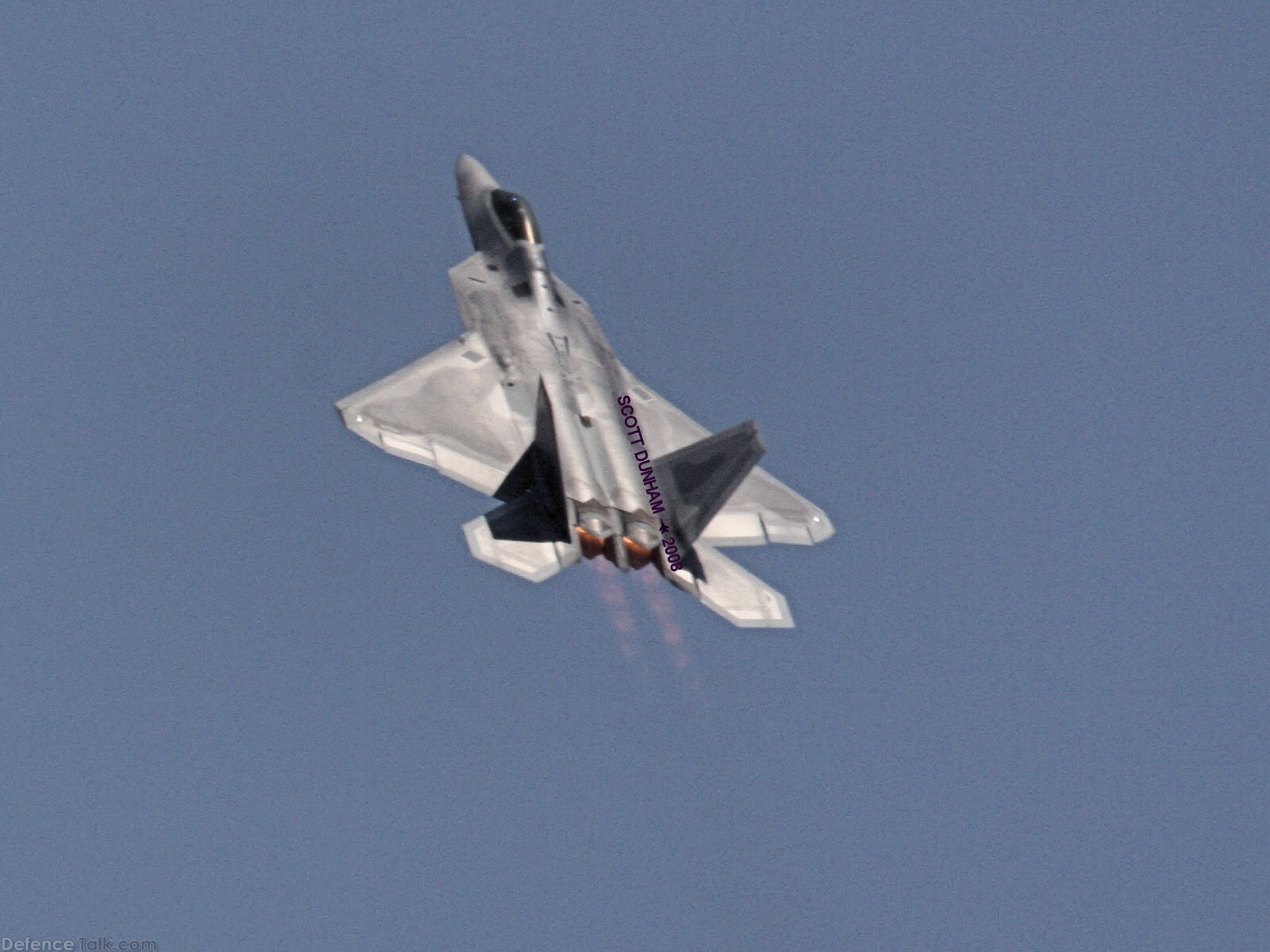 USAF F-22A Raptor Stealth Fighter