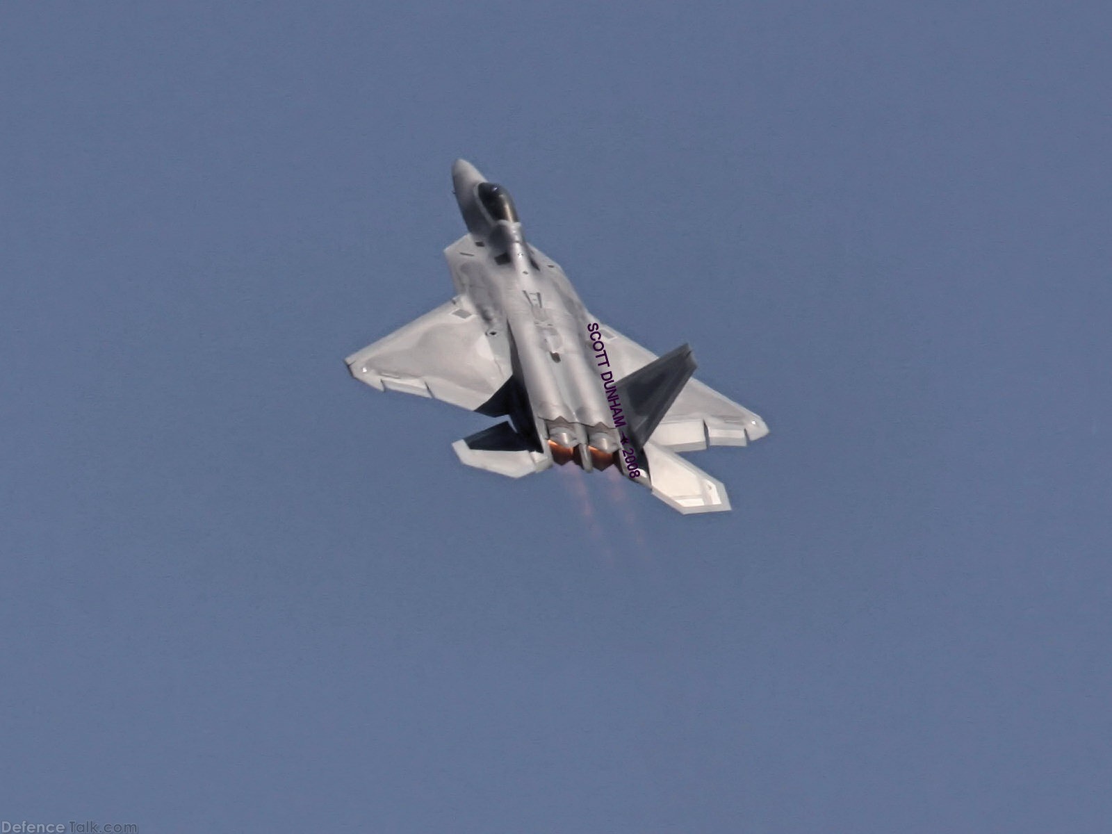 USAF F-22A Raptor Stealth Fighter