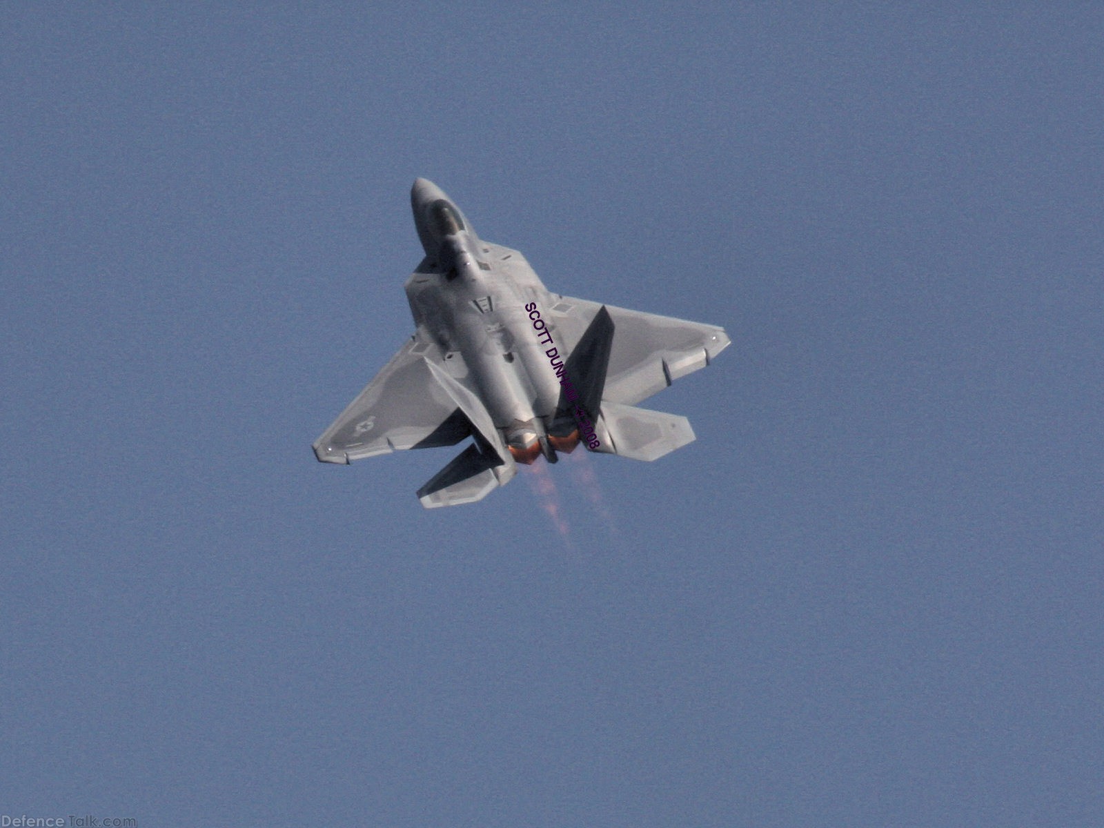 USAF F-22A Raptor Stealth Fighter