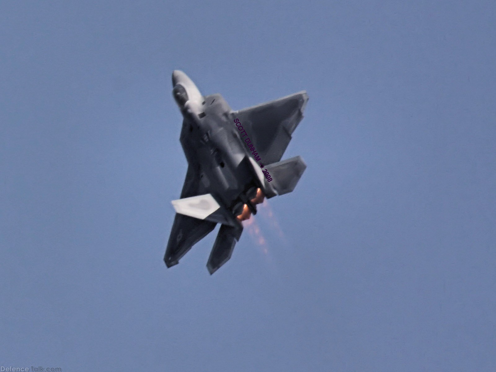 USAF F-22A Raptor Stealth Fighter