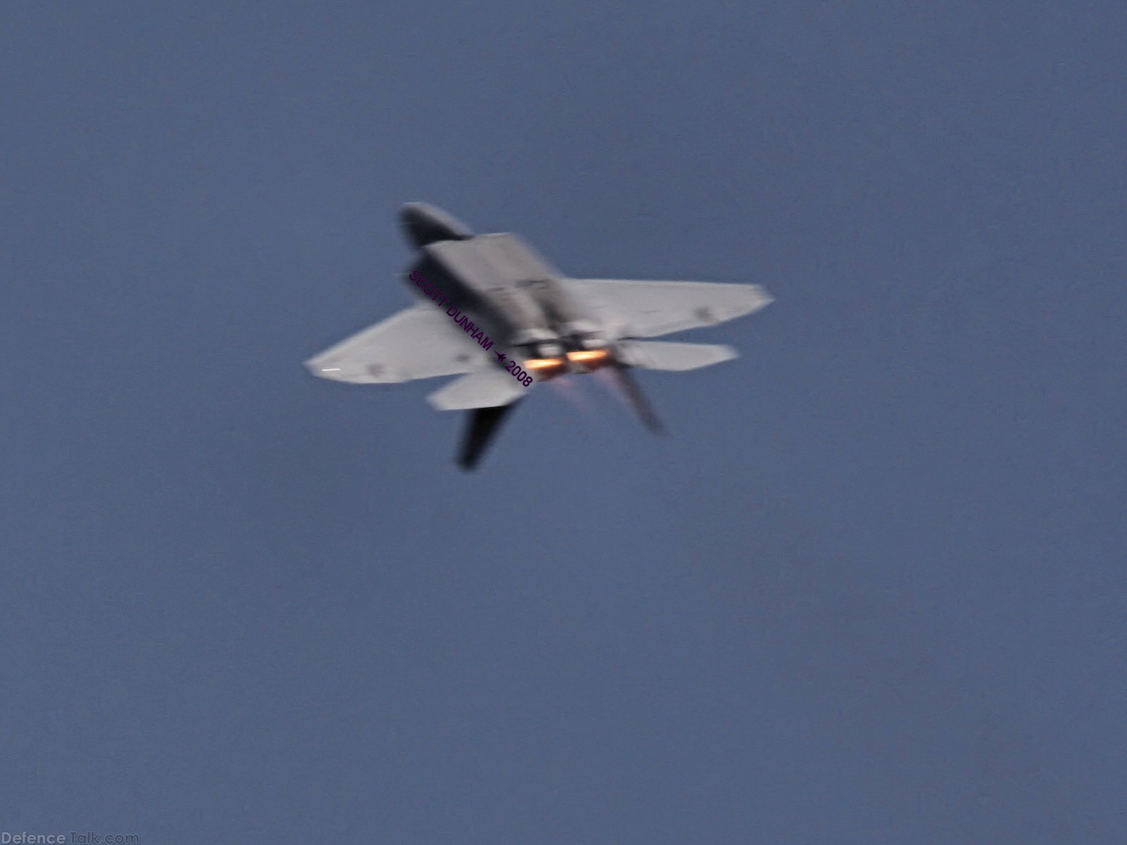 USAF F-22A Raptor Stealth Fighter