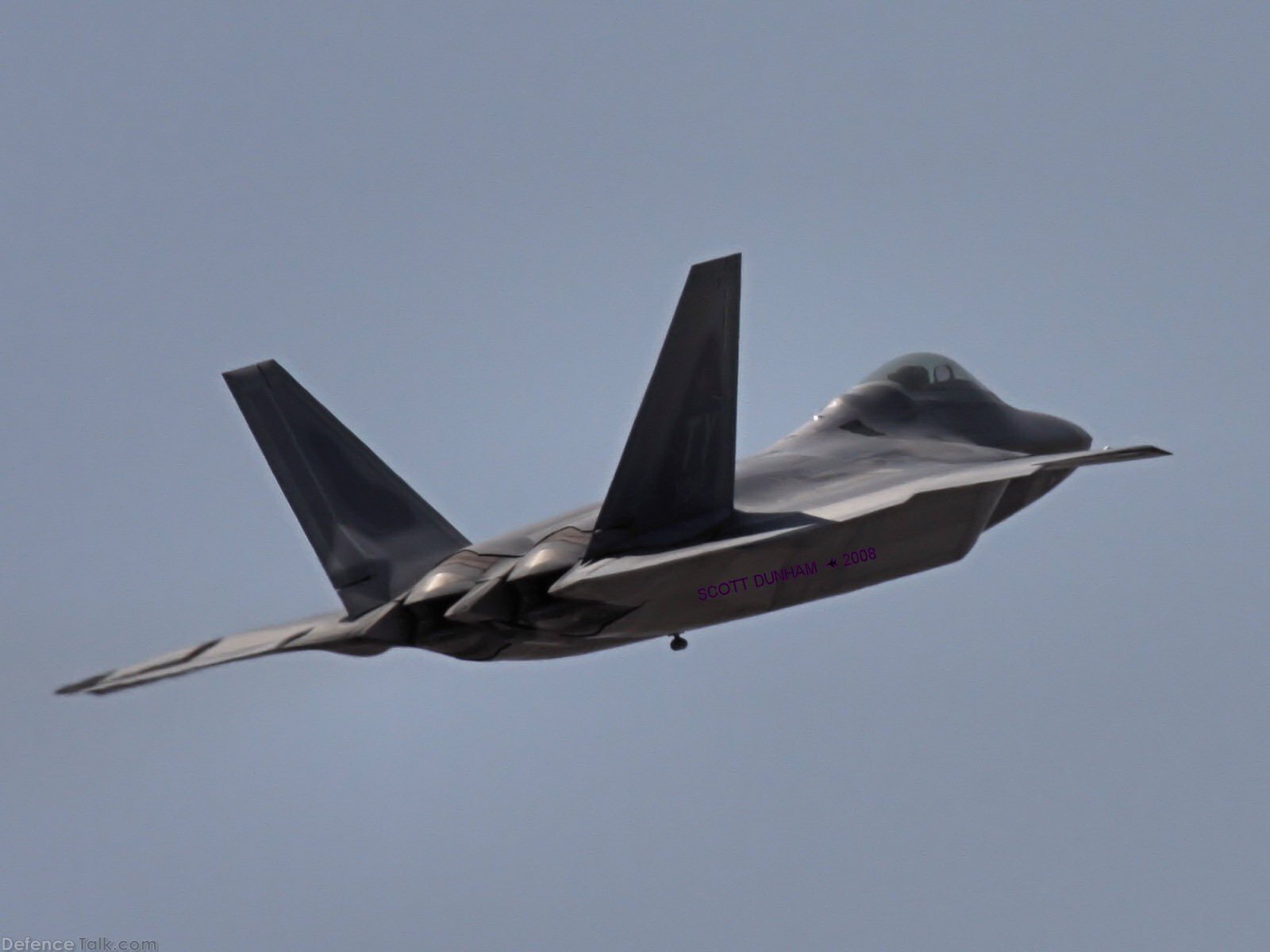 USAF F-22A Raptor Stealth Fighter