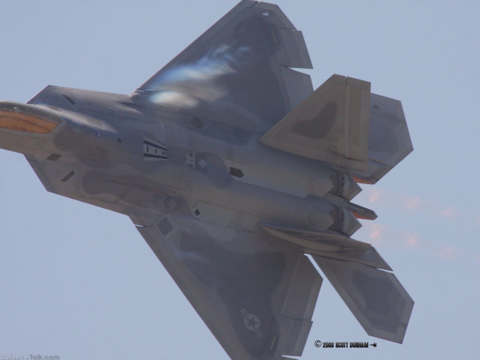 USAF F-22A Raptor Stealth Fighter