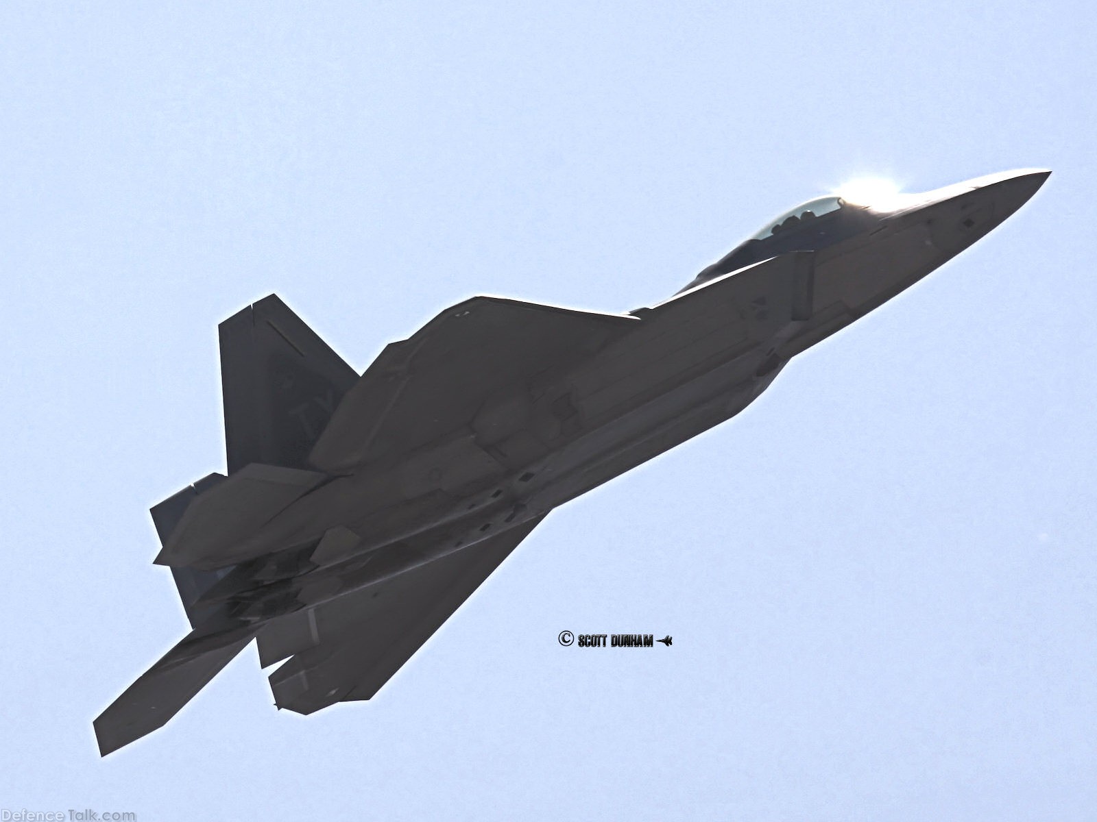 USAF F-22A Raptor Stealth Fighter