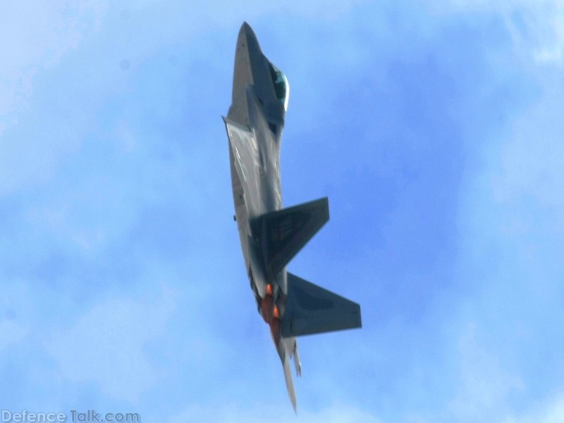 USAF F-22A Raptor Stealth Fighter