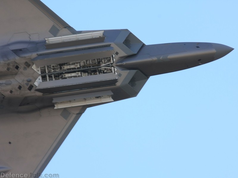 USAF F-22A Raptor Stealth Fighter