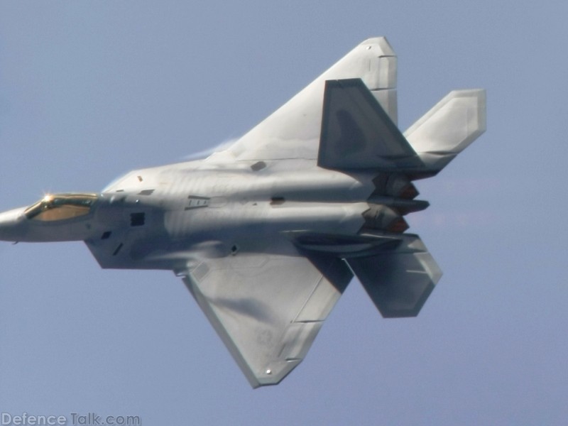 USAF F-22A Raptor Stealth Fighter