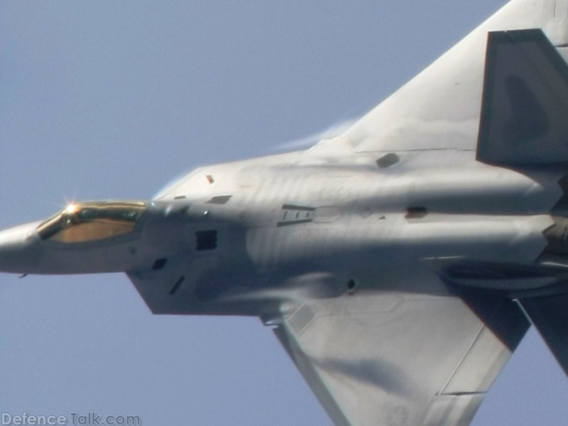 USAF F-22A Raptor Stealth Fighter