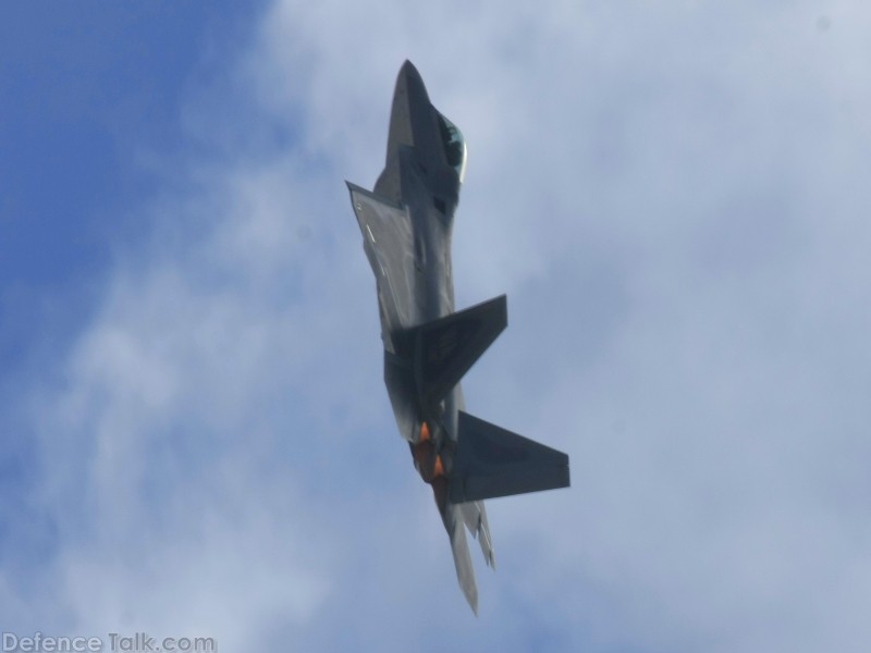 USAF F-22A Raptor Stealth Fighter