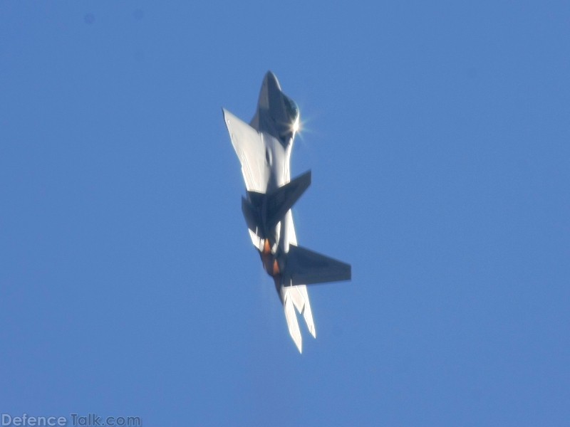 USAF F-22A Raptor Stealth Fighter