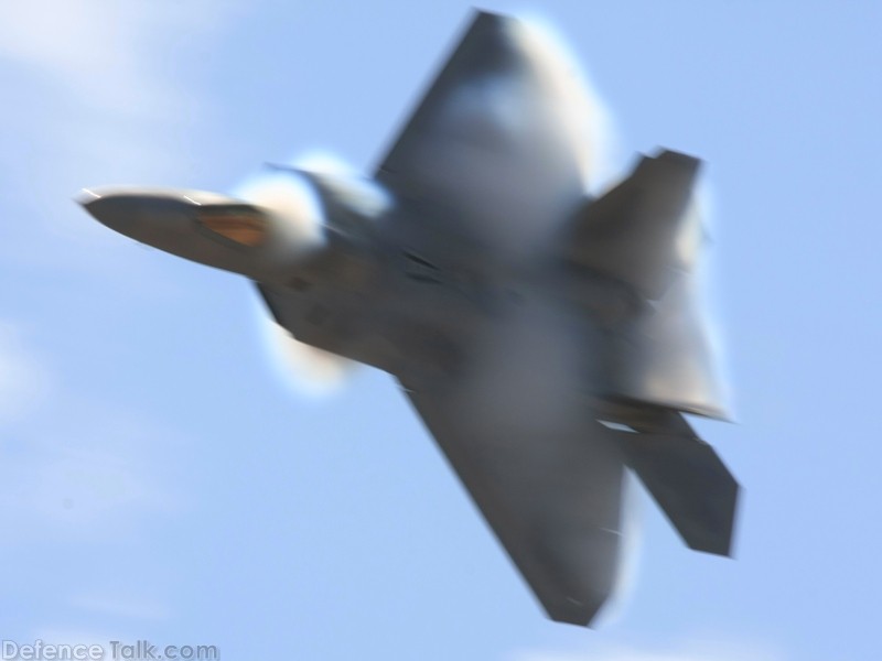 USAF F-22A Raptor Stealth Fighter