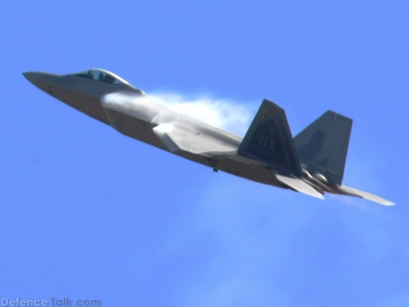 USAF F-22A Raptor Stealth Fighter