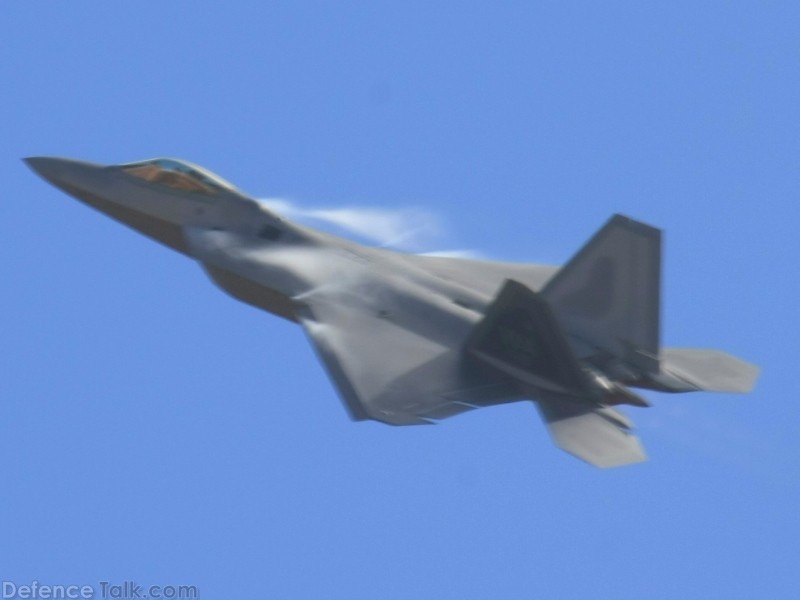 USAF F-22A Raptor Stealth Fighter