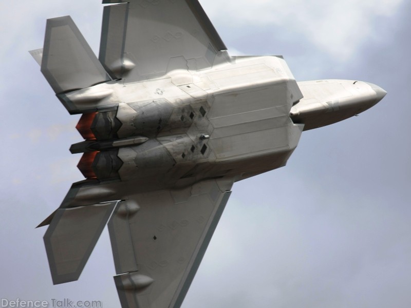 USAF F-22A Raptor Stealth Fighter