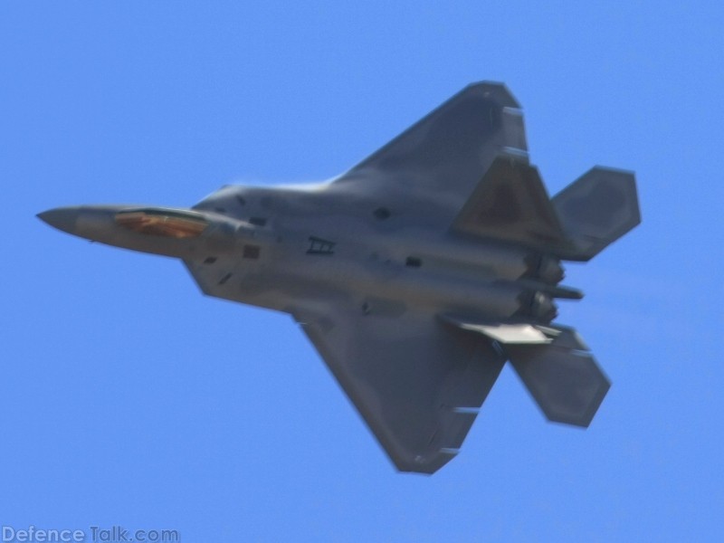 USAF F-22A Raptor Stealth Fighter