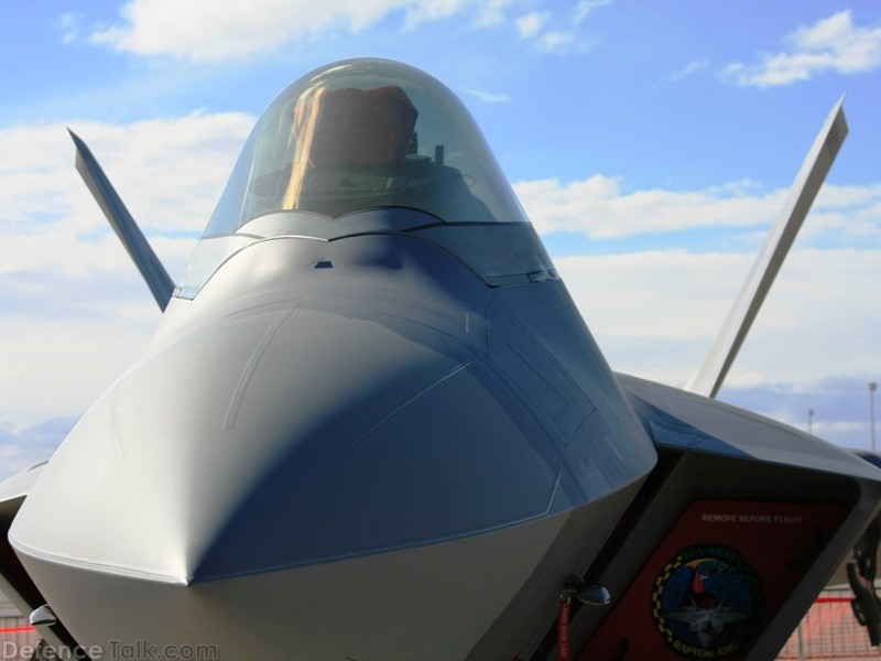 USAF F-22A Raptor Stealth Fighter