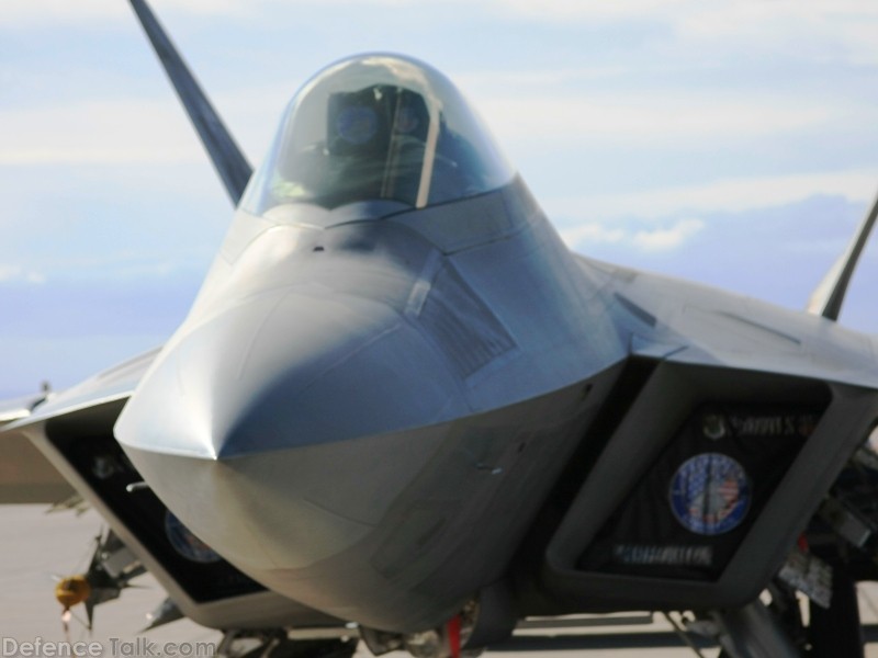 USAF F-22A Raptor Stealth Fighter