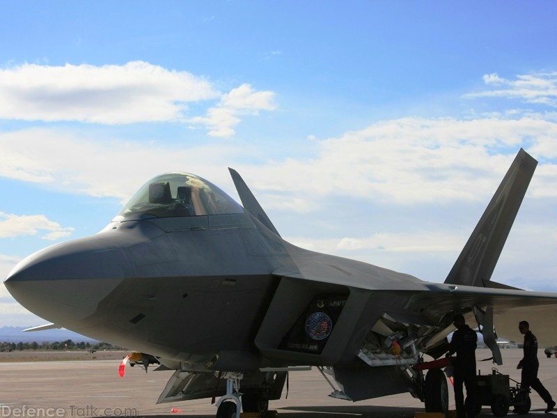 USAF F-22A Raptor Stealth Fighter