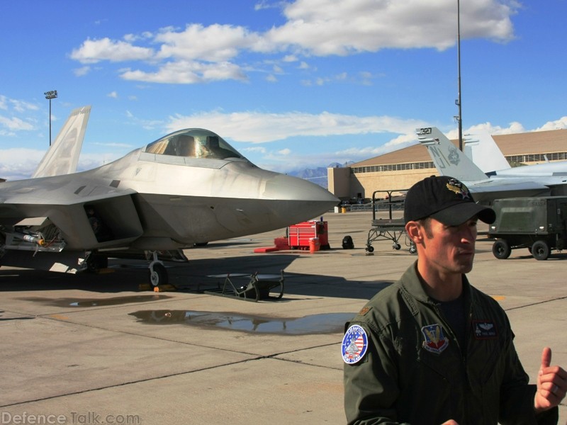 USAF F-22A Raptor Stealth Fighter