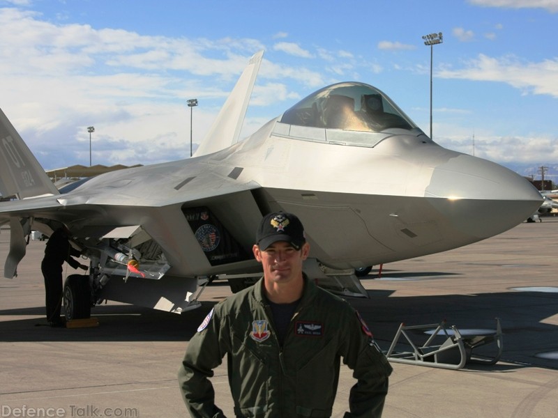 USAF F-22A Raptor Stealth Fighter