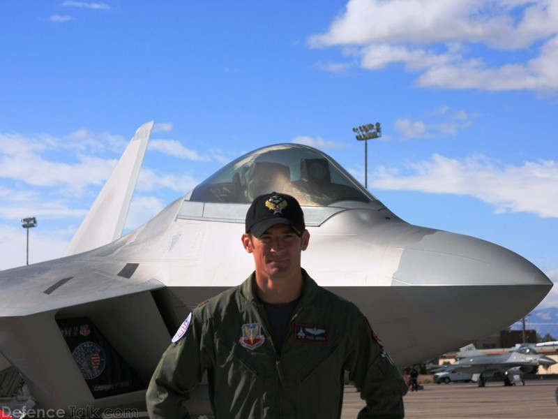 USAF F-22A Raptor Stealth Fighter