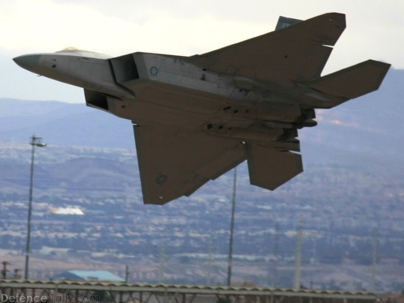 USAF F-22A Raptor Stealth Fighter