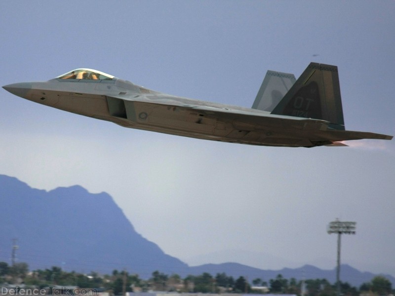 USAF F-22A Raptor Stealth Fighter