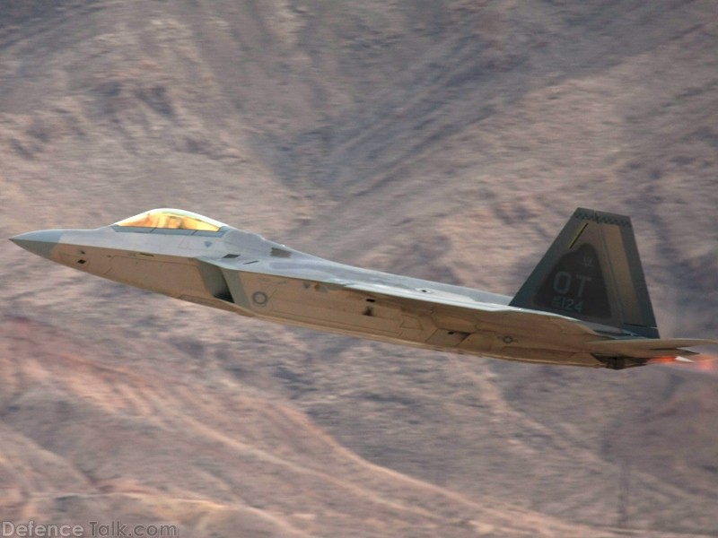 USAF F-22A Raptor Stealth Fighter