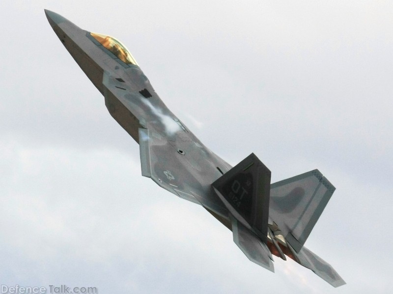 USAF F-22A Raptor Stealth Fighter