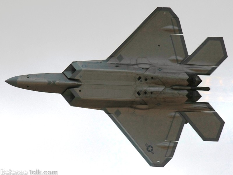 USAF F-22A Raptor Stealth Fighter