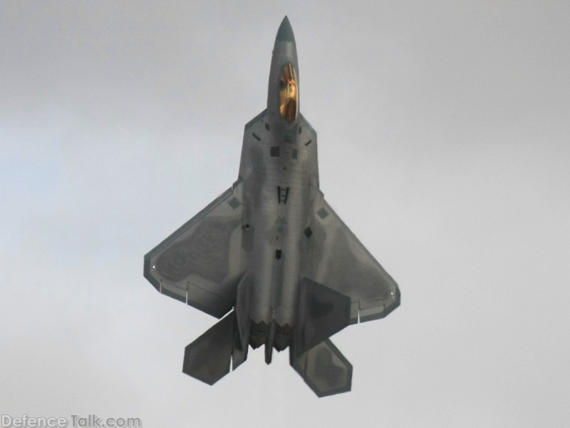 USAF F-22A Raptor Stealth Fighter