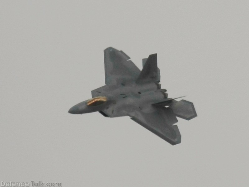 USAF F-22A Raptor Stealth Fighter