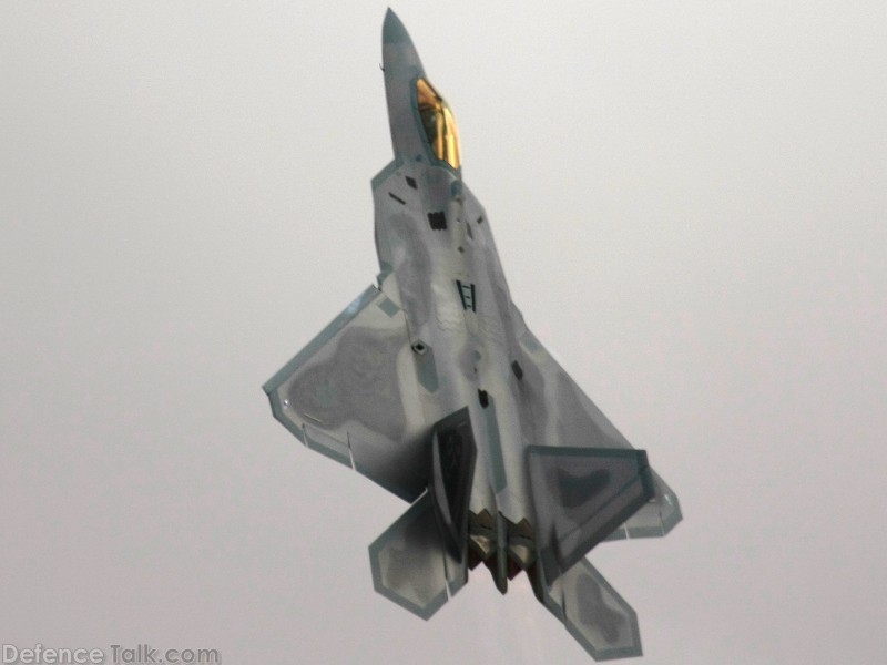 USAF F-22A Raptor Stealth Fighter