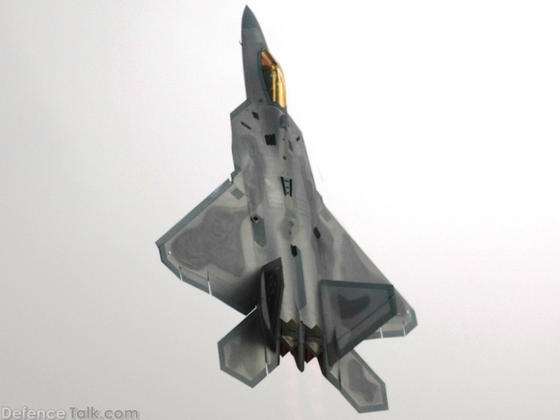 USAF F-22A Raptor Stealth Fighter