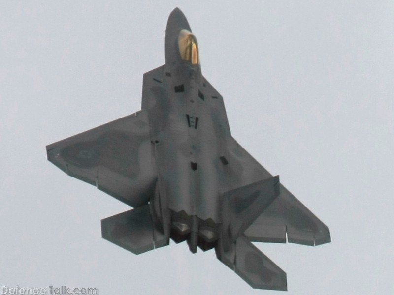 USAF F-22A Raptor Stealth Fighter