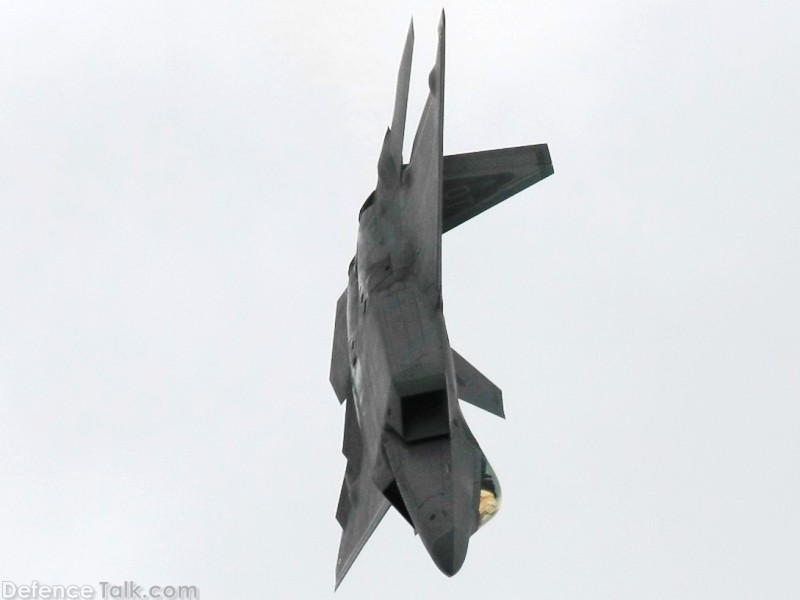 USAF F-22A Raptor Stealth Fighter