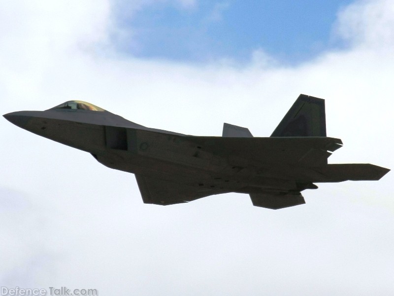 USAF F-22A Raptor Stealth Fighter